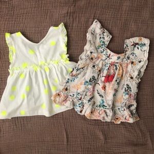 Zara Baby Girl Tops 9-12 months